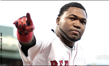Big Papi and the Red Sox are pointing towards another Championship.  (Photo Courtesy of ICON SMI)